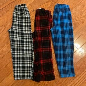 Kids cozy pajama bottoms